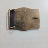 Norcon Inc Prudhoe Bay Safety Award vintage belt buckle – back view