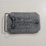 NY Abercrombie Est 1892 Blue vintage belt buckle – back view