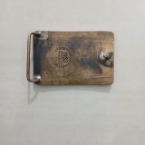 Oil Field Nitrogen Services vintage belt buckle – back view