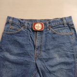 Oilwell vintage belt buckle – worn on belt with jeans