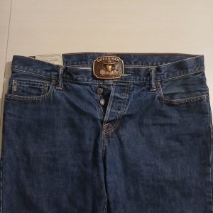 Oklahoma Outlaws vintage belt buckle – worn on belt with jeans