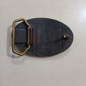 Old El Paso vintage belt buckle – back view