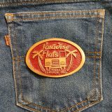 Paradise Flats Well Service Inc vintage belt buckle – on jeans back pocket