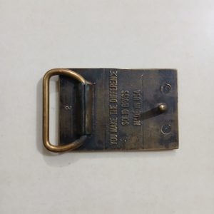 Pepsi vintage belt buckle – back view