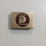 Pool Offshore vintage belt buckle – front view