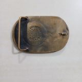 Pullman-Higgins Seabrook Station vintage belt buckle – back view