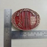 Ratliff Casing Crews Mans Search For Oil vintage belt buckle – with ruler for size