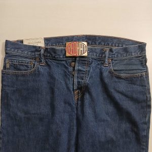 Red Hat vintage belt buckle – worn on belt with jeans