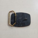 Refinery vintage belt buckle – back view