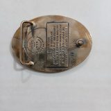 Reno Air Races 1993 National Championship vintage belt buckle – back view