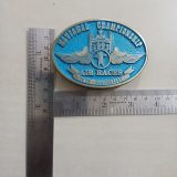 Reno Air Races 1993 National Championship vintage belt buckle – with ruler for size