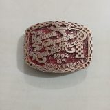 Reno Air Races 1994 National Championship vintage belt buckle – front view