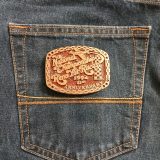Reno Air Races 1994 National Championship vintage belt buckle – on jeans back pocket