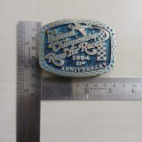 Reno Air Races 1994 National Championship vintage belt buckle – with ruler for size
