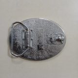 Rhino vintage belt buckle – back view