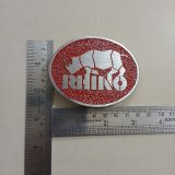 Rhino vintage belt buckle – with ruler for size