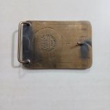 Rocky Mountain Master Mechanics 1974 vintage belt buckle – back view