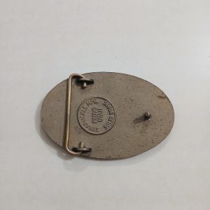 Rogers vintage belt buckle – back view