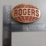 Rogers vintage belt buckle – with ruler for size