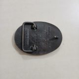 Rose vintage belt buckle – back view