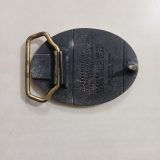 Rotary International vintage belt buckle – back view