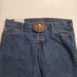 Roughneck Drill Baby Drill vintage belt buckle – worn on belt with jeans