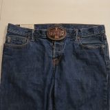 Roughneck Oil Derrick vintage belt buckle – worn on belt with jeans