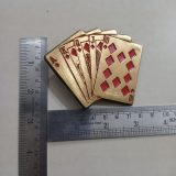 Royal Flush Cards vintage belt buckle – with ruler for size