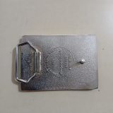 Runnin Strong Snap-on vintage belt buckle – back view