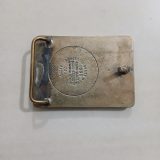 Safety Award Hard Hat vintage belt buckle – back view