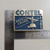 Safety Award Hard Hat vintage belt buckle – with ruler for size