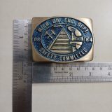 Safety Committee Mining vintage belt buckle – with ruler for size