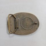 Sailing Ship vintage belt buckle – back view