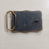 Sailing Ship vintage belt buckle – back view