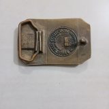 San Antonio Spurs NBA vintage belt buckle – back view