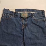 Schlumberger Truck vintage belt buckle – worn on belt with jeans