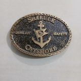 Seabulk Offshore vintage belt buckle – front view