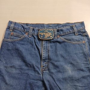 Sealift vintage belt buckle – worn on belt with jeans