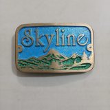 Skyline vintage belt buckle – front view