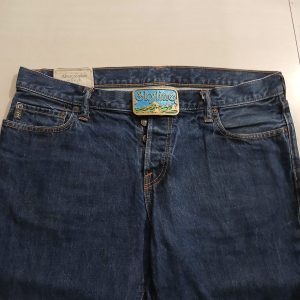 Skyline vintage belt buckle – worn on belt with jeans