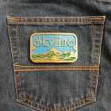 Skyline vintage belt buckle – on jeans back pocket