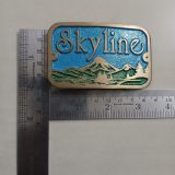Skyline vintage belt buckle – with ruler for size