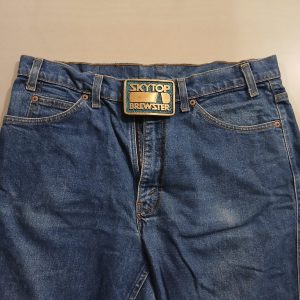 Skytop Brewster vintage belt buckle – worn on belt with jeans