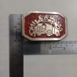 Smile-A-Milers vintage belt buckle – with ruler for size