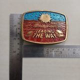 Snap-on Leading The Way vintage belt buckle – with ruler for size