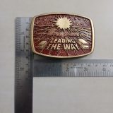 Snap-on Leading The Way vintage belt buckle – with ruler for size