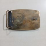 Sohio Beaufort Sea Drilling vintage belt buckle – back view