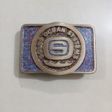 Solus Ocean Systems vintage belt buckle – front view