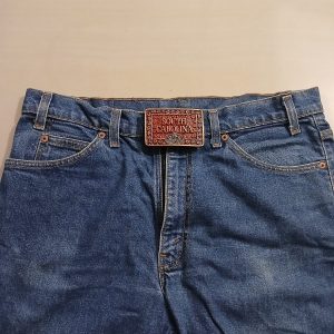 South Carolina vintage belt buckle – worn on belt with jeans