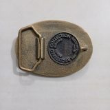 South Dakota Mount Rushmore vintage belt buckle – back view